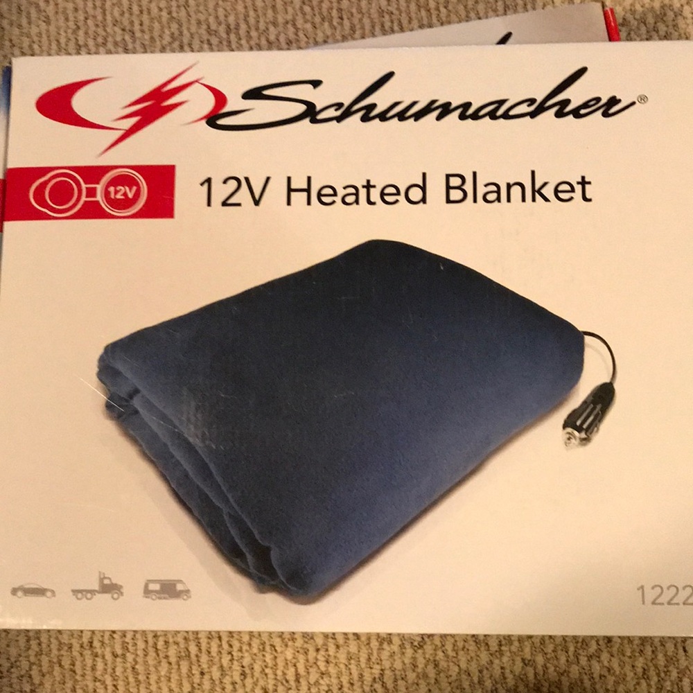 Schumacher 12 volt heated blanket